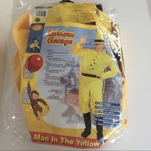 Man in the Yellow Hat adult costume